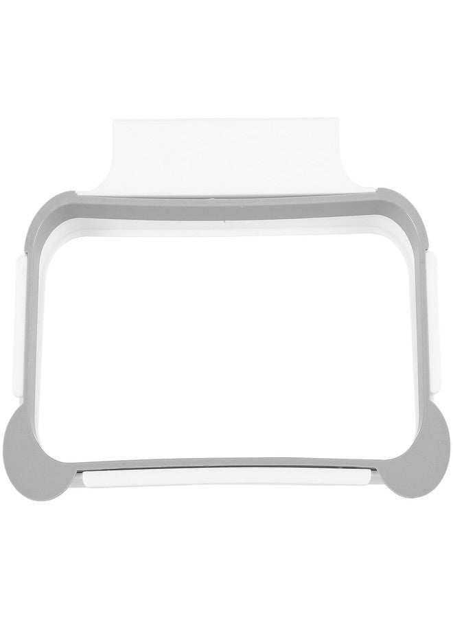 BUGUUYO Portable Hanging Trash Bag Holder Rack, Garbage Bag Organizer - Multi for Kitchen Cabinet Door Storage Cupboard, Kitchen Towel Rails Rack (Grey) - Image 1